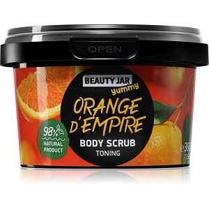 Beauty Jar Yummy Orange d'Empire jemný peeling s osvěžujícím účinkem 360 g