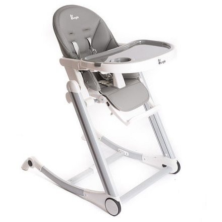 Bo Jungle jídelní židlička B-HIGH CHAIR Grey