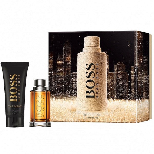 Hugo Boss Hugo Boss set The Scent Toaletní voda 50 ml + sprchový gel 100 ml