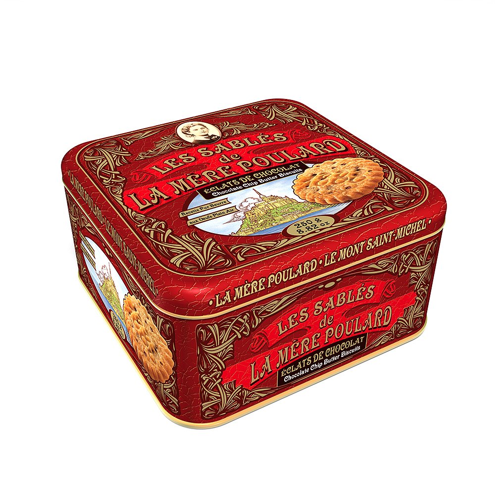 LA MÉRE POULARD Coffret Chocolate chip butter sušenky 250 g