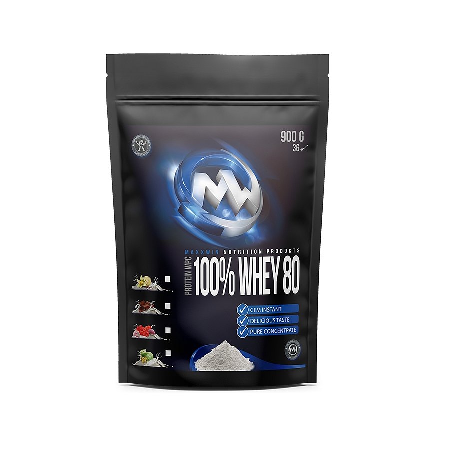 MAXXWIN 100% WHEY 80 čokoláda 900g