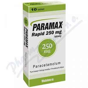 Paramax Rapid 250 tablety 10ks