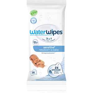 WaterWipes Water Wipes Baby Wipes dětské jemné vlhčené ubrousky 28 ks