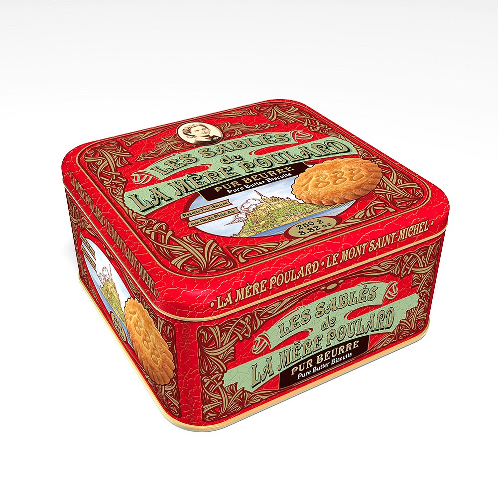 LA MÉRE POULARD Coffret Pure butter biscuit máslové sušenky 250 g