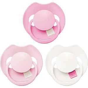 LOVI PRIME 6-18m dudlík Peony Pink 3 ks