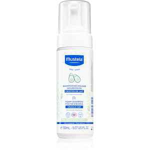 Mustela Bébé dětský šampon na mléčné krusty 150 ml