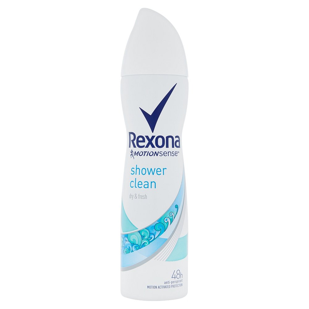 Rexona spray ap 150ml, shower clean