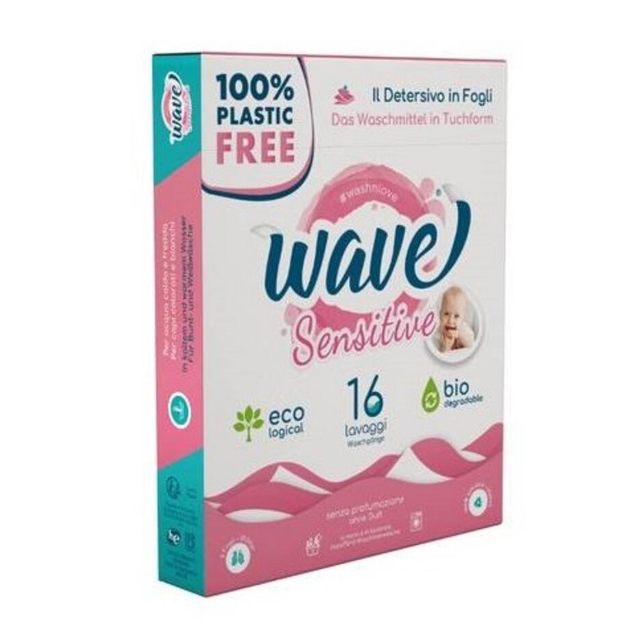WAVE Proužky prací s jemnou vůní Klasik na 16 praní