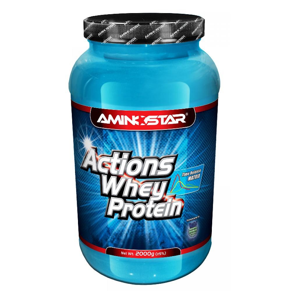 Aminostar Whey Protein ACTIONS(R) 65, Vanilka, 2000 g
