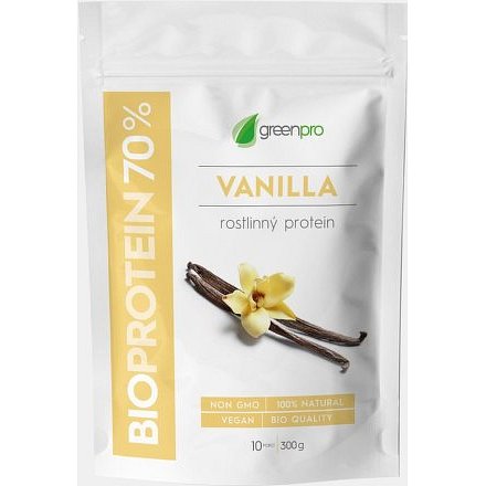 BioProtein 70% GreenPro Vanilka 300g/10 porcí