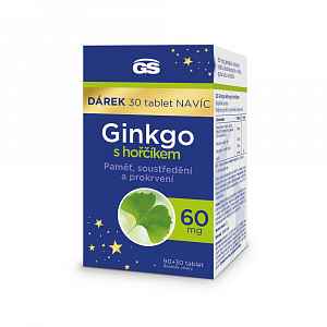 Gs Ginkgo 60mg S Hořčíkem Tbl.90+30 Dárek 2023