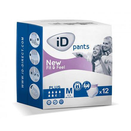 iD Pants Fit&Feel Medium Plus 12ks 552126512