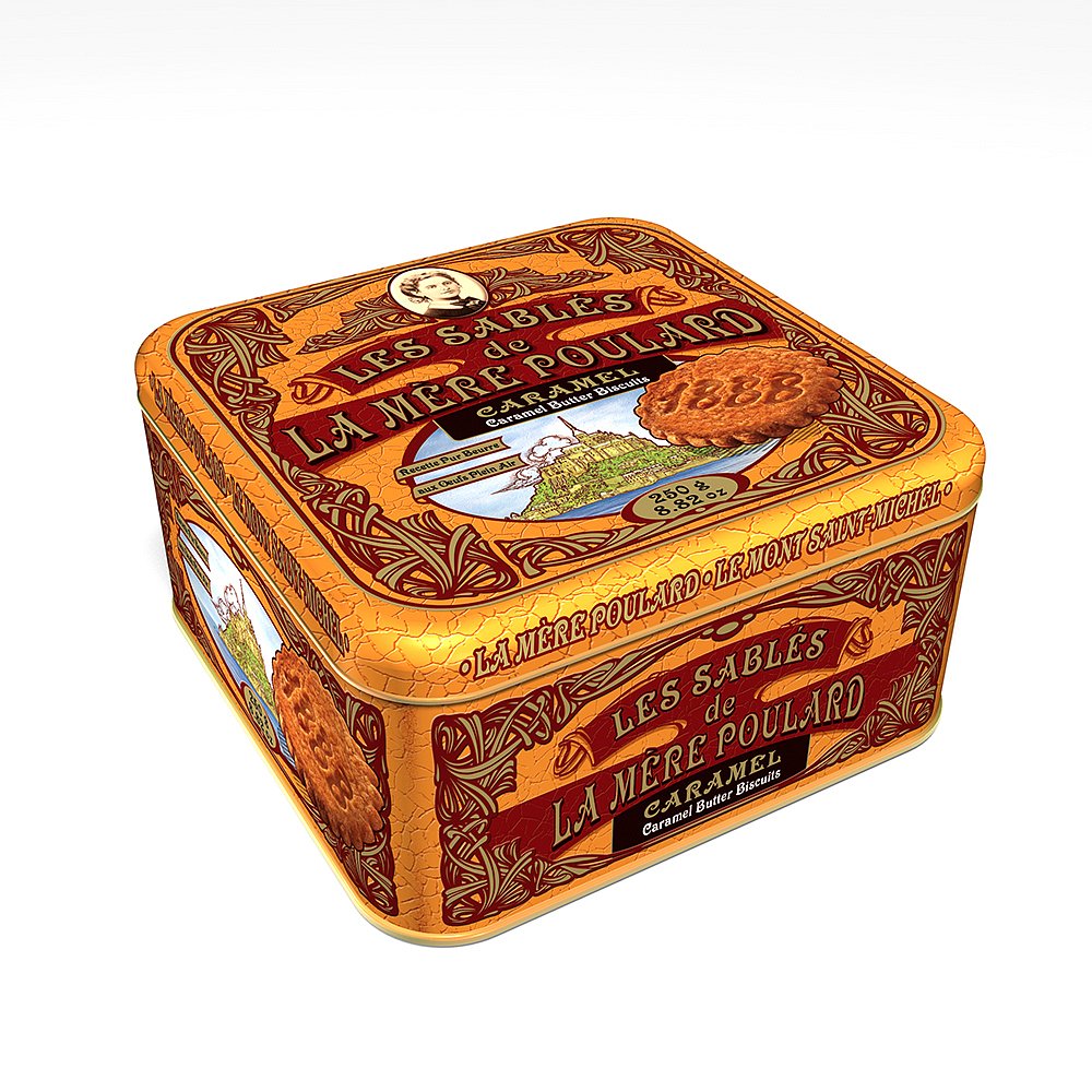 LA MÉRE POULARD Coffret Collector Sablés Caramel sušenky 250 g