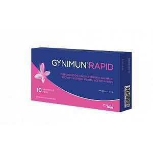 ONAPHARM  Gynimun Rapid 10 vaginálních čípků