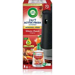 Air Wick Active Fresh Winter Punch & Spices automatický osvěžovač vzduchu s náplní 228 ml