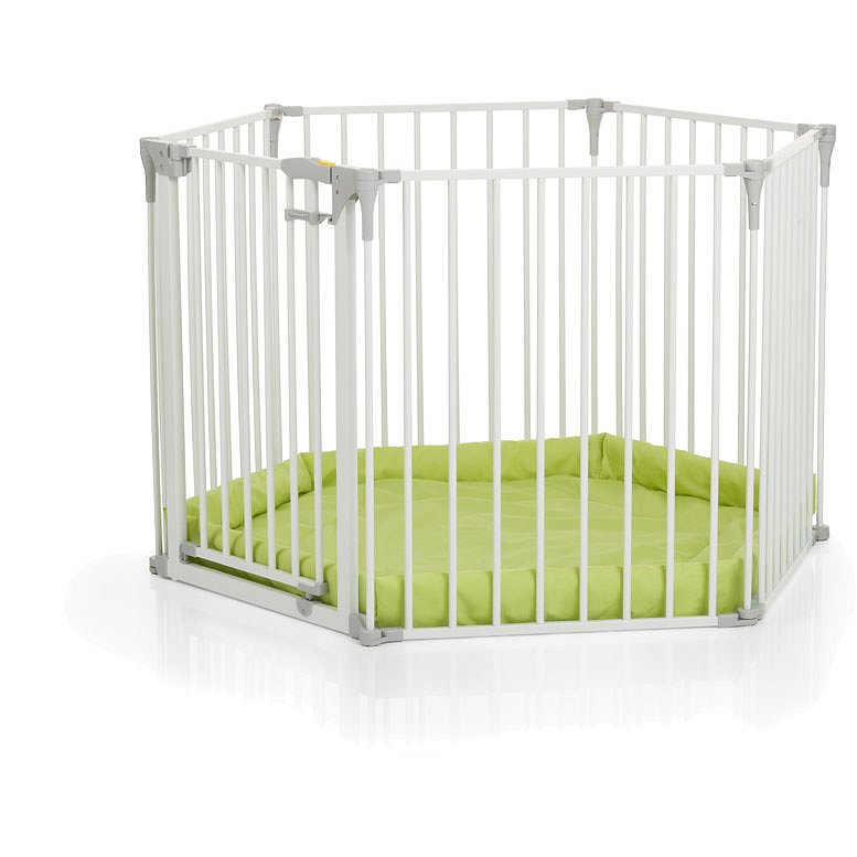 HAUCK Ohrádka s matrací Baby Park - white