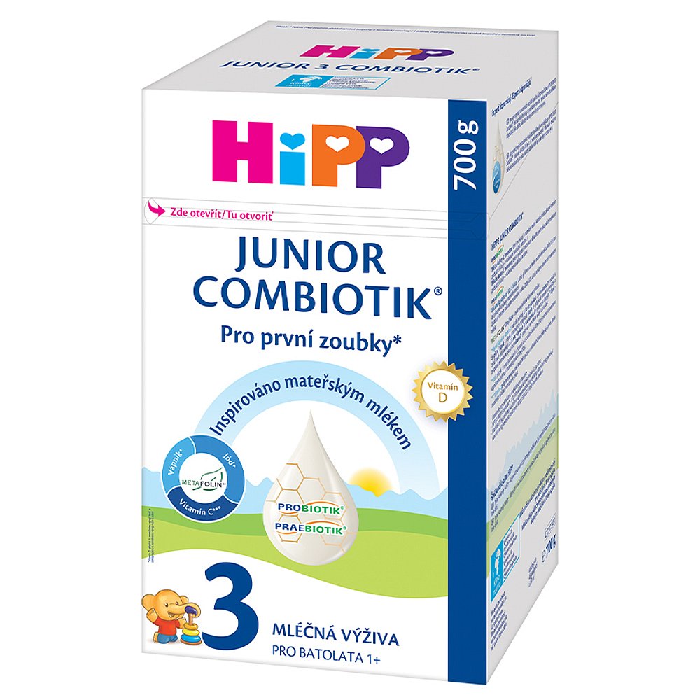HiPP 3 Junior Combiotik® Batolecí mléko od uk. 1. roku, 700 g