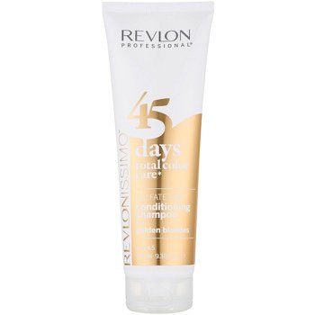 Revlon Professional Revlonissimo Color Care šampon a kondicionér 2 v 1  pro střední blond odstíny bez sulfátů  275 ml