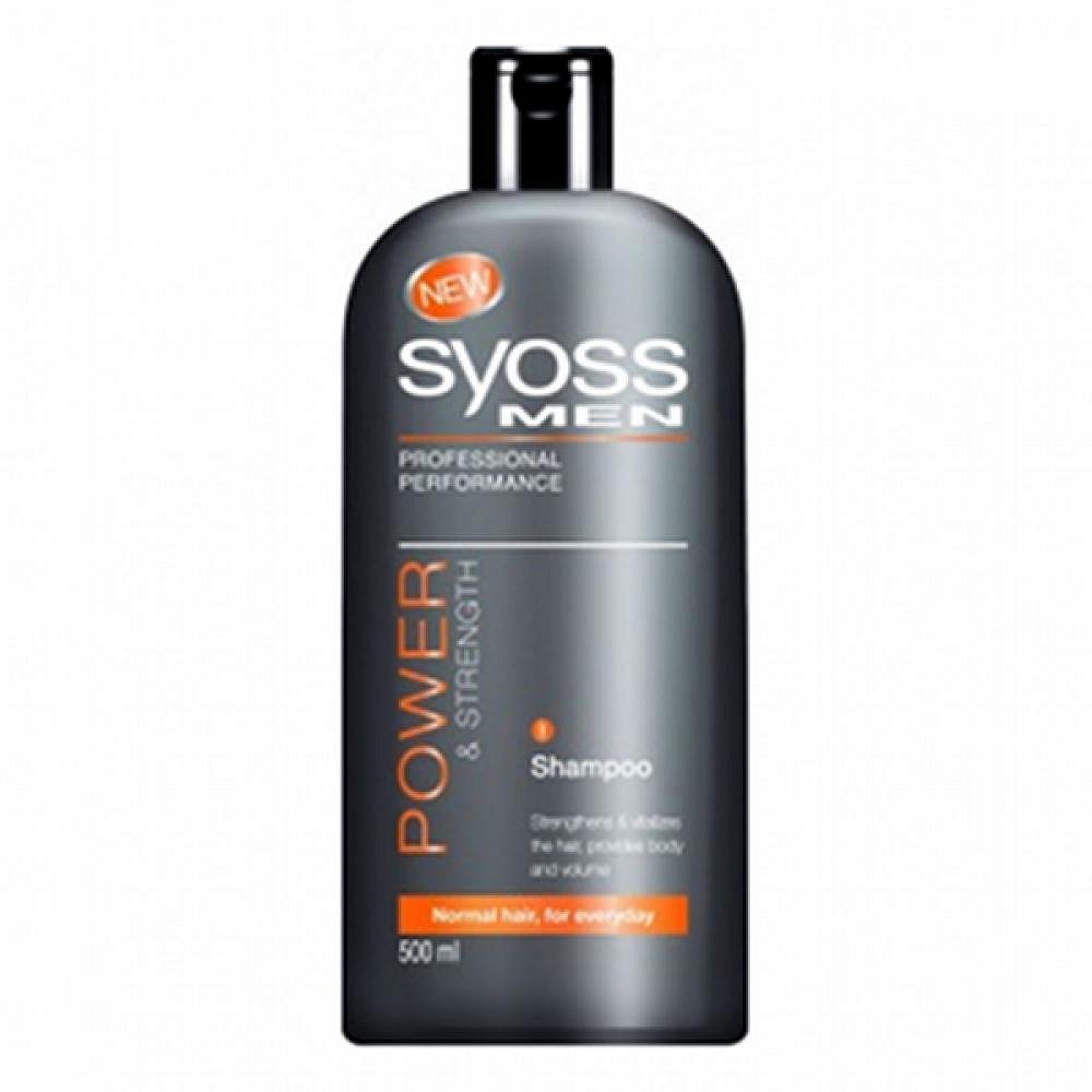 Syoss Men šampon 500ml Power&Strenght