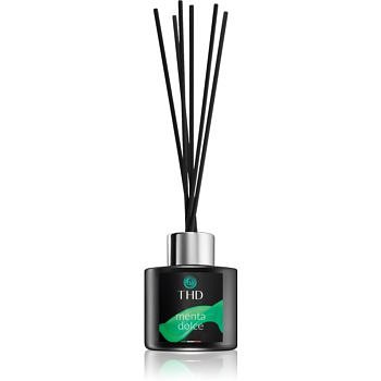 THD Luxury Black Collection Menta Dolce aroma difuzér s náplní 100 ml