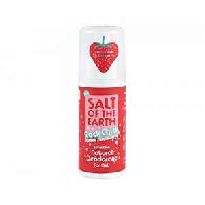 Salt of the Earth Rock Chick Sweet Strawberry přírodní deodorant ve spreji Jahoda  100 ml