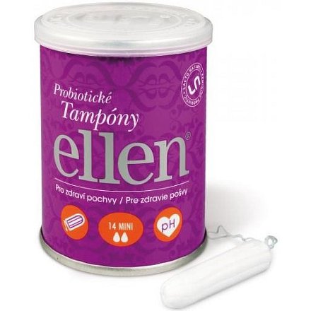 Probiotické tampóny ellen - Mini 14 ks