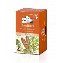 Ahmad Tea Rooibos & Cinnamon porcovaný čaj 20 x 1,5 g