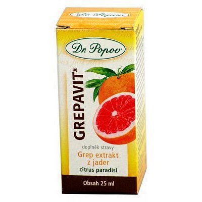 Grep extrakt z jader (Grepavit) 25ml Dr.Popov