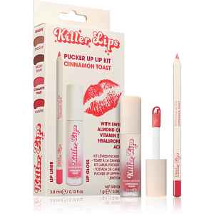 Killer Lips Pucker Up Lip Kit set na rty pro ženy Cinnamon Toast
