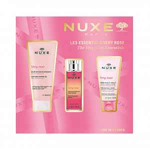 Nuxe The Very Rose Esentials dárková sada 3 ks
