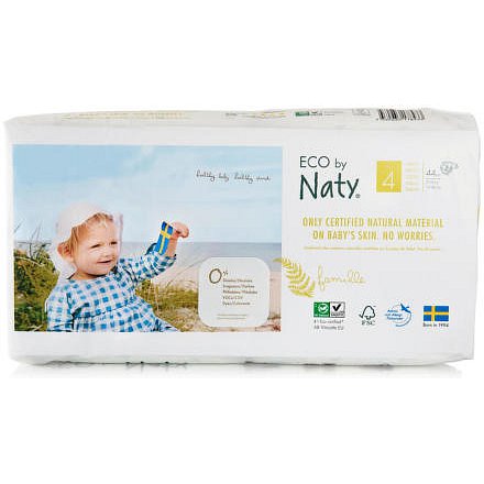 Plenky Naty Maxi 7 - 18 kg  - ECONOMY PACK (44 ks)