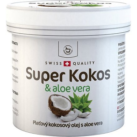 Super Kokos a aloe pleťový olej 150ml