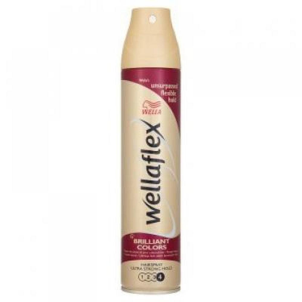 WELLAFLEX lak na barvené vlasy brilliant 250 ml