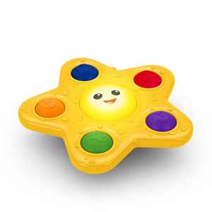 BABY EINSTEIN Hračka aktivní s přísavkou Pop & Glow Starfish? 6m+