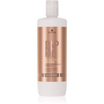 Schwarzkopf Professional Blondme čisticí detoxikační šampon pro všechny typy blond vlasů 1000 ml