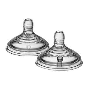 Tommee Tippee Natural Start Anti-Colic Savička na lahev extra pomalý průtok 0m+ 2 ks