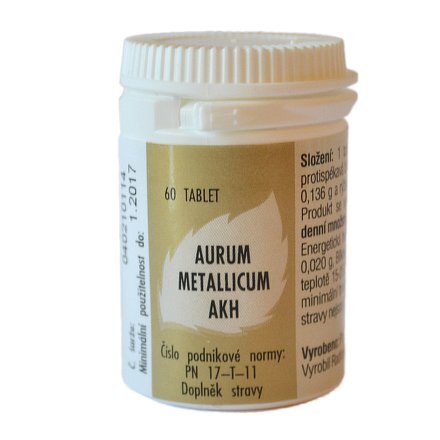 AKH Aurum Metallicum por.tbl.60