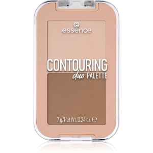 essence CONTOURING DUO PALETTE paleta na kontury obličeje odstín 10 Light 7 g