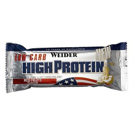 Weider , Low Carb High Protein, 100 g, Red Fruit