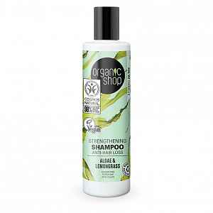 Organic Shop Organic Algae & Clay minerální šampon pro křehké vlasy 280 ml