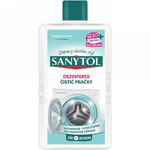 SANYTOL Dezinfekce čistič pračky 250 ml