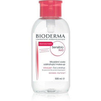 Bioderma Sensibio H2O micelární voda pro citlivou pleť s dávkovačem  500 ml