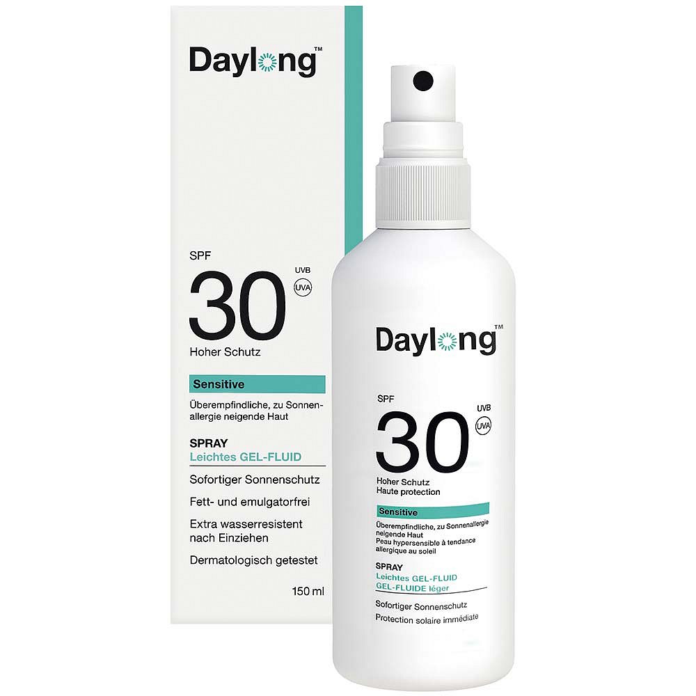 DAYLONG Sensitive SPF 30 spray gel-fluid 150 ml