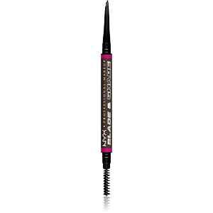 NYX Professional Makeup Blade & Shade tužka na obočí s kartáčkem odstín Espresso 0.06 g