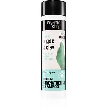 Organic Shop Organic Algae & Clay minerální šampon pro křehké vlasy 280 ml