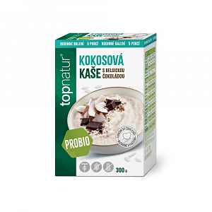 Topnatur Probio XXL kokos s belgickou čokoládou kaše 300 g