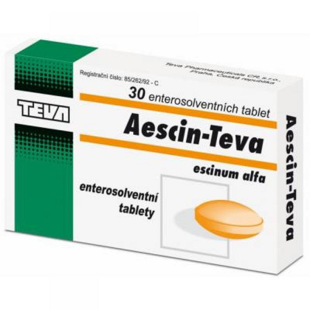 AESCIN-TEVA 30X20MG Potahované tablety