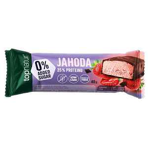 Topnatur Protein tyčinka jahoda 40g
