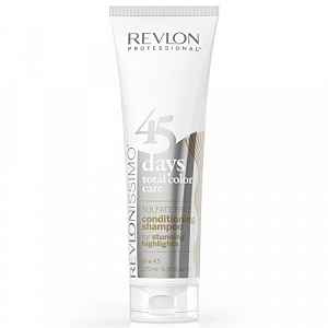 Revlon Professional Revlonissimo Color Care šampon a kondicionér 2 v 1 pro melírované a bílé vlasy bez sulfátů  275 ml