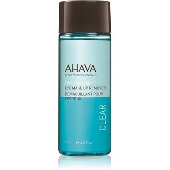 Ahava Time To Clear odličovač voděodolného očního make-upu pro citlivé oči  125 ml